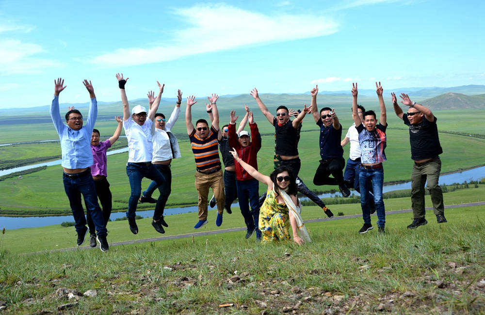 呼倫貝爾烏蘭山太極圖